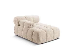 Szezlong Bellis jasny beżowy boucle L/P