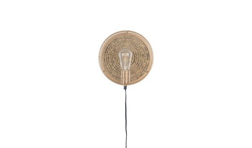 Lampa ścienna Lea mosiądz