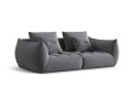 Sofa modułowa 3-osobowa Bloom velvet szara