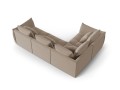 Modułowy narożnik 4-osobowy Bloom velvet taupe P/L