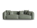 Sofa modułowa 4-osobowa Martina tkanina strukturalna szałwiowa