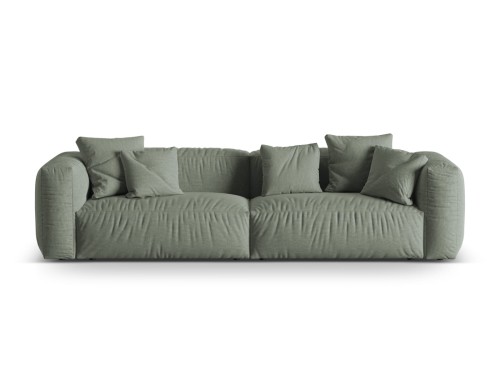 Sofa modułowa 4-osobowa Martina tkanina strukturalna szałwiowa