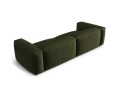 Sofa modułowa 4-osobowa Martina tkanina strukturalna oliwkowa