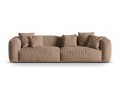 Sofa modułowa 4-osobowa Martina welur ciemny beż
