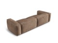 Sofa modułowa 4-osobowa Martina welur ciemny beż
