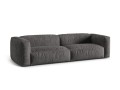 Sofa modułowa 4-osobowa Martina welur szara