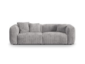 Sofa modułowa 3-osobowa Martina sztruks szara