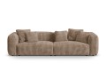 Sofa modułowa 4-osobowa Martina sztruks ciemny beż