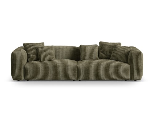  Sofa modułowa 4-osobowa Martina sztruks oliwkowa