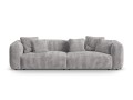  Sofa modułowa 4-osobowa Martina sztruks szara