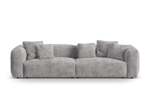  Sofa modułowa 4-osobowa Martina sztruks szara