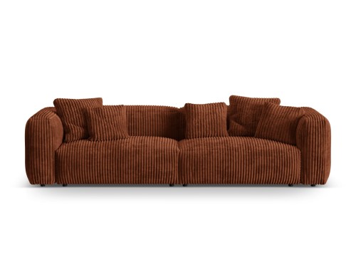  Sofa modułowa 4-osobowa Martina sztruks terakota