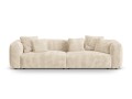  Sofa modułowa 4-osobowa Martina sztruks jasny beż