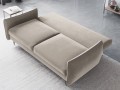 Sofa 3-osobowa Vermont z funkcją spania velvet beżowa