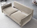 Sofa 3-osobowa Vermont z funkcją spania velvet beżowa