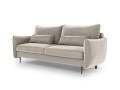 Sofa 3-osobowa Vermont z funkcją spania velvet beżowa