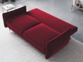 Sofa 3-osobowa Vermont z funkcją spania velvet czerwona