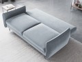 Sofa 3-osobowa Vermont z funkcją spania velvet błękitna