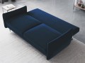 Sofa 3-osobowa Vermont z funkcją spania velvet niebieska