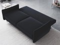 Sofa 3-osobowa Vermont z funkcją spania velvet granatowa