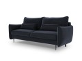 Sofa 3-osobowa Vermont z funkcją spania velvet granatowa