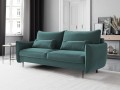 Sofa 3-osobowa Vermont z funkcją spania velvet morska