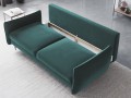 Sofa 3-osobowa Vermont z funkcją spania velvet morska