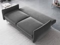 Sofa 3-osobowa Vermont z funkcją spania velvet szara