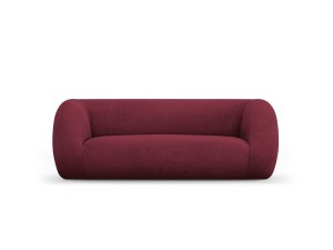 Sofa 2-osobowa Essen boucle bordowa