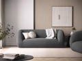 Sofa 2-osobowa Essen boucle szara
