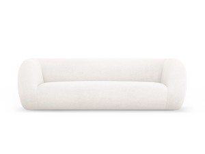 Sofa 3-osobowa Essen boucle biała