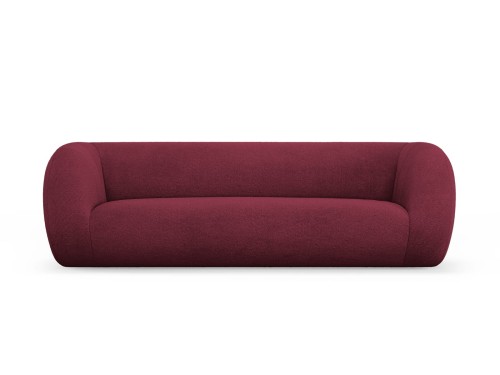 Sofa 3-osobowa Essen boucle bordowa