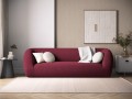Sofa 3-osobowa Essen boucle bordowa