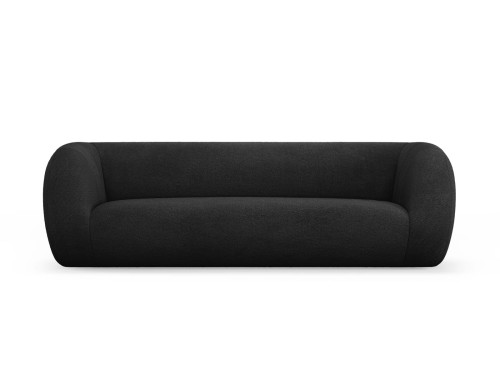 Sofa 3-osobowa Essen boucle czarna