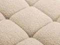 Sofa modułowa 3-osobowa Bellis beżowa boucle L/P       