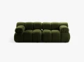 Sofa modułowa 2-osobowa Bellis zielona boucle  
