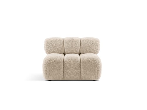 Moduł sofy Bellis jasny beżowy boucle