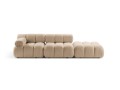 Sofa modułowa 3-osobowa Bellis beżowa boucle L/P       