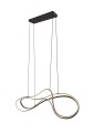Lampa wisząca asymetryczna NALA czarna