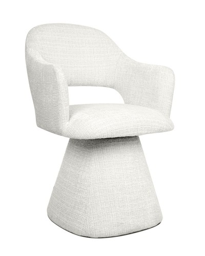 Krzesło VERONA szenil białe MaMaison