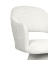 Krzesło VERONA szenil białe MaMaison