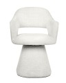 Krzesło VERONA szenil białe MaMaison