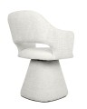 Krzesło VERONA szenil białe MaMaison