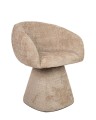 Krzesło PEDRA szenil beżowe MaMaison