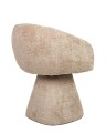 Krzesło PEDRA szenil beżowe MaMaison