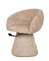 Krzesło PEDRA szenil beżowe MaMaison