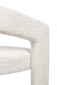 Nowoczesne krzesło LOGAN szenil białe MaMaison