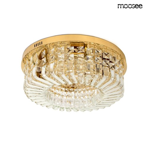 Plafon BALUNA glamour 80  złoty MOOSEE