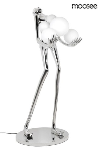 Lampa podłogowa HUMAN SILVER MOOSEE
