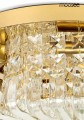 Plafon BALUNA glamour 50  złoty MOOSEE